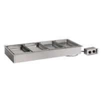 product of BK Resources E-H41-4 Hot Food Well Unit, Drop-In, Electric Halo Heat