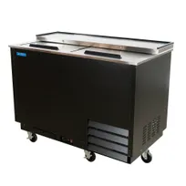 product of BK Resources GF-50 Mug Glass Froster/Plate Chiller 50" 240-Mug Black 4" -8°F-0°F SteelHC ETL Battery