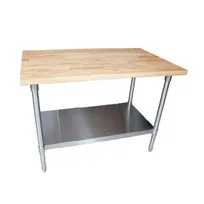 product of BK Resources MFTG-4836 Work Table with Galvanized Undershelf