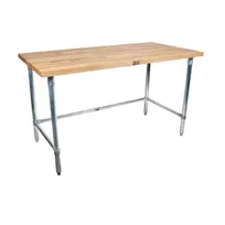 product of BK Resources MFTGOB-4836 Work Table with Galvanized Open Base