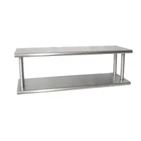 product of BK Resources PTS-1872-2 Stainless Steel Double Tier Pass Through Shelf - 72"W x 18"D