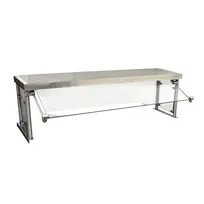 product of BK Resources SG-MUS-48 Multi-Use Adjustable Sneeze Guard with Shelf