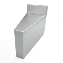 product of BK Resources UAF-I-2021 Underbar Corner Filler, Rear Angle, 20⁰