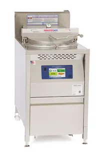 product of Broaster 2400 PRESSURE ELECTRIC FRYER 22 lbs Fresh Chicken Capacity, Built-In Filter System