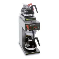 product of BUNN 12950.0410 Automatic Fill Coffee Brewer for Decanters With Hot Water Faucet, S.Steel / Single