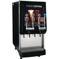 product of BUNN 37300.0097 37300.0097 Jdf-4S Silver Series® 4-Flavor Cold Beverage System - 720W / 120V
