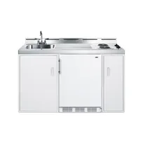 product of Summit C60EL All-in-One Combo Kitchen, 59.18"W x 24"D x 40"H, with deep drawn sink