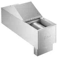 product of Edlund CA-3000 Can Crusher, Cabinet Type, Manual Feed, Air Powered