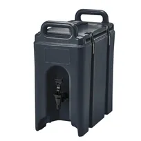 product of Cambro 250LCD110 Beverage Carrier – 2.5‑Gal Insulated Black, 9"W x 16½"D x 18⅜"H, NSF