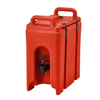 product of Cambro 250LCD158 Camtainer Carrier, 2.5‑Gallon Insulated, Hot Red, 9x16½x18⅜ in, NSF