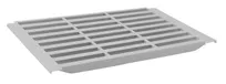 product of Cambro CBSP2111V151 Camshelving Basics Plus Shelf Plate, 21"W x 11"L, Vented, Gray, Polypropylene with Camguard Antimicrobial Protection