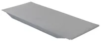 product of Cambro CBSP2412S151 Camshelving Basics Plus Shelf Plate, 24''W x 12''D, Solid Polypropylene, Gray, NSF Listed, Camguard Antimicrobial