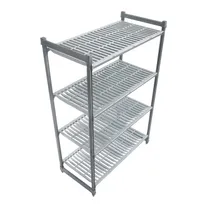 product of Cambro CBU184872V4580 Camshelving Basics Plus 4-Shelf Stationary Starter Unit - 18" x 48" x 72"