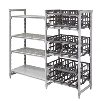 product of Cambro CPA243672C96480 Camshelving® Premium Full Size Add On Stationary Can Rack 96 #10 Cans Capacity
