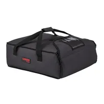 product of Cambro GBP216110 GoBag Pizza Delivery Bag, 16-1/2" x 18" x 6-1/2", Black Nylon, (2) 16" or (3) 14" Pizza Capacity, Insulated