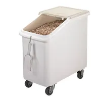 product of Cambro IBS27148 Mobile Bin – 27‑Gallon Polyethylene, Sliding Lid with S‑Hook, Casters, NSF