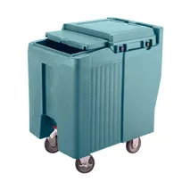 product of Cambro ICS175L401 Plastic Mobile Ice Bin / Ice Caddy, 175 lb, Slate Blue