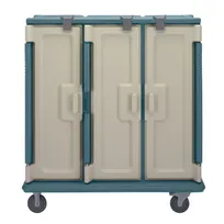 product of Cambro MDC1411T60401 Slate Blue 60 Tray Insulated Meal Delivery Cart