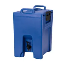 product of Cambro UC1000186 Ultra Camtainer Insulated Dispenser, 10.5‑Gal, Navy Blue Plastic, NSF