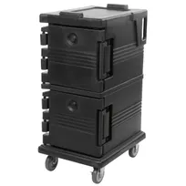 product of Cambro UPC600110 Ultra Camcart® Black Insulated Food Pan Carrier w/ 8 Pan Capacity