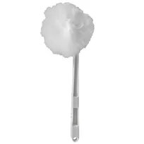 product of Carlisle 3623802 Toilet Bowl Mop,12" Long Plastic Handle,Polypropylene Head