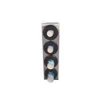 product of Carlisle C2854 San Jamar Sentry Box, 8-1/8"Lx24-3/8"Wx30-1/8"H, 4 Steel Dispensers (C5450C), NSF