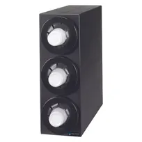 product of Carlisle C2953BK - 7-3/4"L x 23-3/4"W x 24-3/4"H Black Cabinet W/3 C5450C Cups, NSF