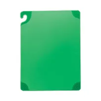 product of Carlisle CBG152012GN Saf-T-Grip Cutting Board, 15" x 20" x 1/2", Green CoPolymer, AntiSlip, NSF