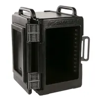 product of Carlisle IT40003 Cateraide IT End Loader, 17.5L x 25.75W x 29.5H, 6 Pan Capacity, Polyethylene, Black