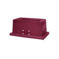 product of Carlisle KA1950RD KatchAll Flatware Retriever, 20-3/8" x 11-3/8" x 9"H, Red Plastic, Dishwasher Safe