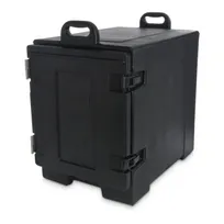 product of Carlisle PC300N03 Cateraide Front Loading Insulated Food Pan Carrier w/ 5 Pan Capacity, Black