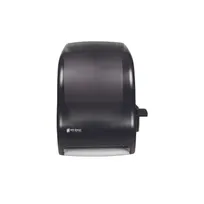 product of Carlisle T1100TBK San Jamar Towel Dispenser, Wall, 12-16"W x 9"D x 16"H, Black Plastic, 8" Roll