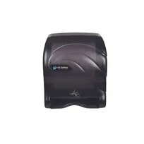 product of Carlisle T8490TBK Oceans Touchless Towel Dispenser, 11-3/4"W x 9-1/8"D x 14-1/2"H, Black Plastic