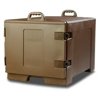 product of Carlisle TC1826N01 Cateraide Brown Insulated Sheet Pan and Tray Carrier - Holds (7) 18" x 26"