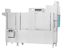 product of Champion 86 PRO-FF 86" Conveyor Dishwasher - 348 Racks/Hr - 100 Gal/Hr - High Temp w/Booster