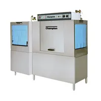 product of Champion 86 PRO-FF-HR 86" Conveyor Dishwasher - 348 Racks/Hr - 100 Gal/Hr - High Temp w/Booster