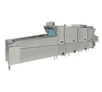 product of Champion EUCC C Series Slimline Upright Conveyor Dishwasher, 24" Wide Peg Belt & Dual Rinse