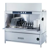product of Champion PP-36 Front Load Triple Rack Pot/Pan & Utensil Washer with Booster, 25 RPH - 15hp