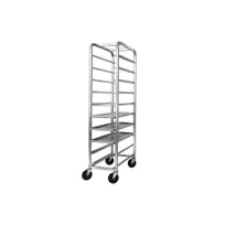 product of Channel 518AP6 End Load Aluminum Platter Rack w/ 11 Shelf Capacity