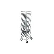 product of Channel ETPR-5E3 End Load Aluminum Steam Table Pan Rack w/ 6 Pan Capacity