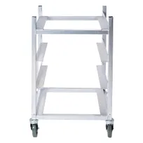 product of Channel GRR-83 Aluminum Dish Dolly, 4-Rack 20x20, Silver, 36H, NSF Certified