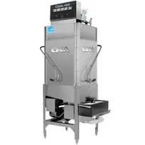 product of CMA Dishmachines CMA-180-TC Corner Load, Single Rack Pot/Pan & Utensil Washer, 60 RPH - High Temp