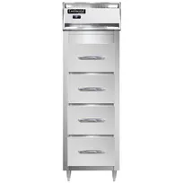 product of Continental Refrigerator D1RSNSS-F 26" One Section Vertical Fish/Poultry File Refrigerator w/ 4 Drawers