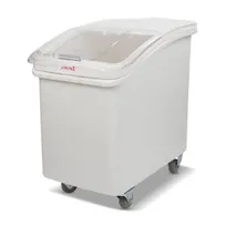 product of Concasse MCACCALM120 Plastic Mobile Ingredient Bin, 32 Gallon, Sliding Lid, 1 Bin