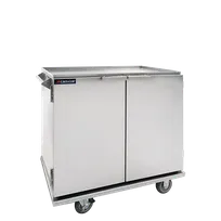 product of Cres Cor 101172A Mobile Enclosed In-Suite Service Cart w/ 3 Shelves