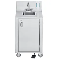 product of Crown Verity CV-PHS-4C Portable Hand Sink, Cold Water Only, Space Saver