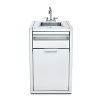 product of Crown Verity IBISC-SK Small Built-In Cabinet with Sink