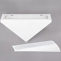 product of Curtron BL-150-WHITE-COMBO Insect Trap, UV Light 2×25W, 10 × 17"×4" Glue Boards, 1800 sq ft 120V