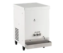 product of Crysalli CP-JR-UC-SW-BH-K Undercounter Chiller White 1/9 HP 120V 3 lb Ice 40 x 8 oz/hr Leak Sensor
