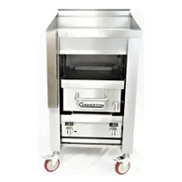product of Connerton A-4F-24 24" Floor Gas Griddle/Overfire Broiler Combination, 138.000 BTU